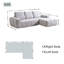 MIMO 256cm L-Shaped Modular Chaise Sofa