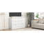 Commode 6 tiroirs en bois pour chambre à coucher, salon-334295714