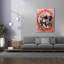 «Orange Skull» par Dean Russo Studios, art mural sur toile-58172464
