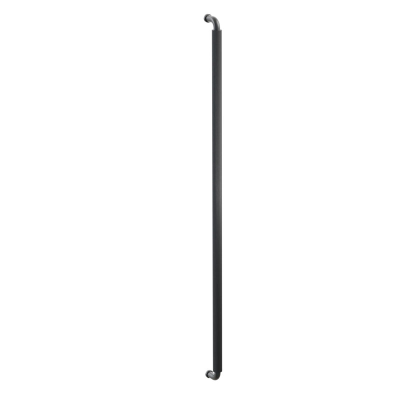 Poignée de meuble droite Emtek, Noir mat / bronze huilé