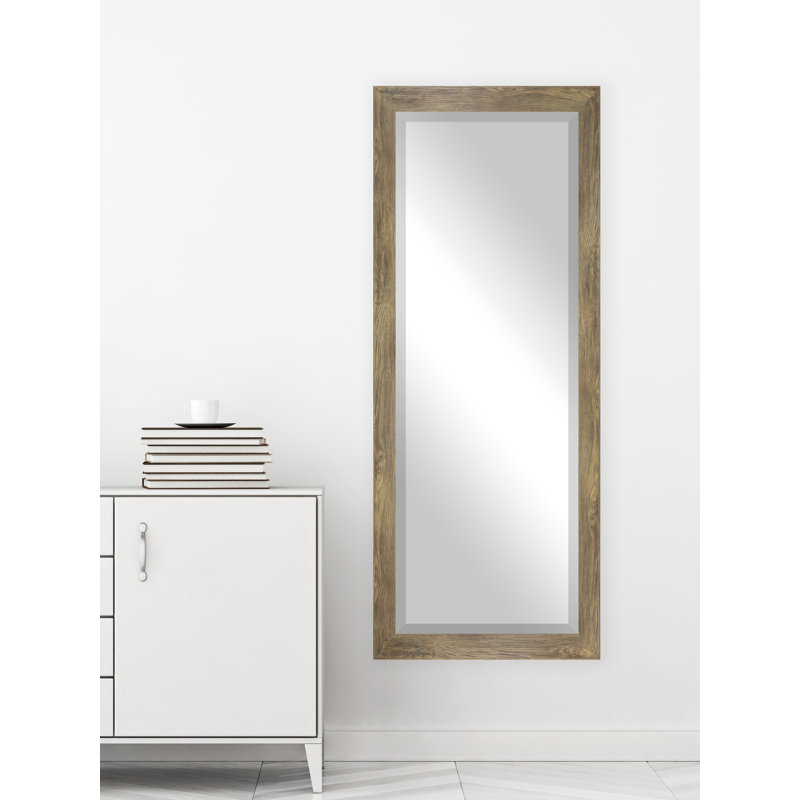 Miroir pleine grandeur Henslee, Brun rustique, H 63,5 po x l 25,5 po