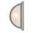Whitewing Steel Flush Mounted Sconce
