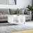 vidaXL Coffee Table Engineered wood, metal 23.6 x 19.7 x 14.4 in-295509869