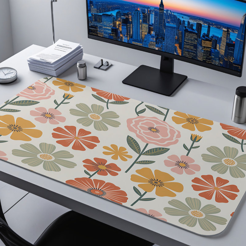 Polyester Desk Pad, 23.6x13.8