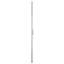 Heffington Hinged Semi-Frameless Shower Door with Frosted Glass-701834529