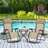 Outdoor Zero Gravity Chairs with Table
