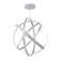 Kinetic 1 - Light Titanium LED Single Pendant