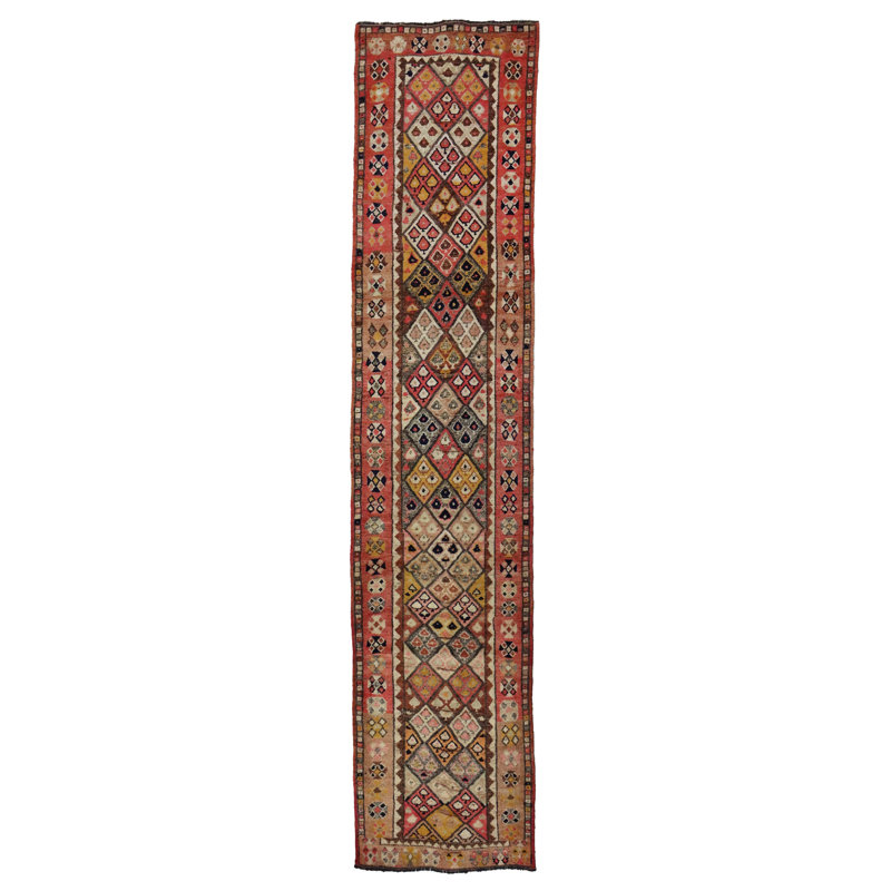 Herki One-of-a-Kind 3' X 12'8" Area Rug