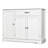 Bayview 33” Kitchen Pantry with 3 Doors, 1 Drawer, Refrigerator-Style Doors, Adjustable Shelves, Standalone Storage Cabinet, Solid and Engineered Wood, Multiple Finish Options-1439400652