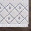 Bayyinah Farmhouse Moroccan White Area Rug-1473841238