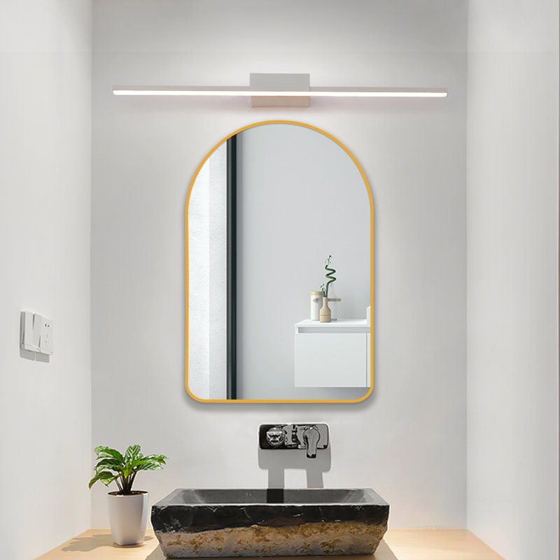 Namah Metal Wall Mirror, Gold