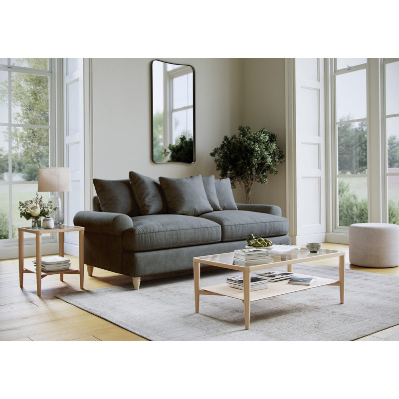 Eluster 3 Seater Sofa, Grey