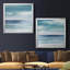 «Blue Silver Shore I», ensemble de 2 reproductions d'art-1803201085-1803201082-1803201031