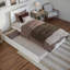 Lit plateforme en bois massif Jeinny avec pied et gigogne assortis-835714337-835714336