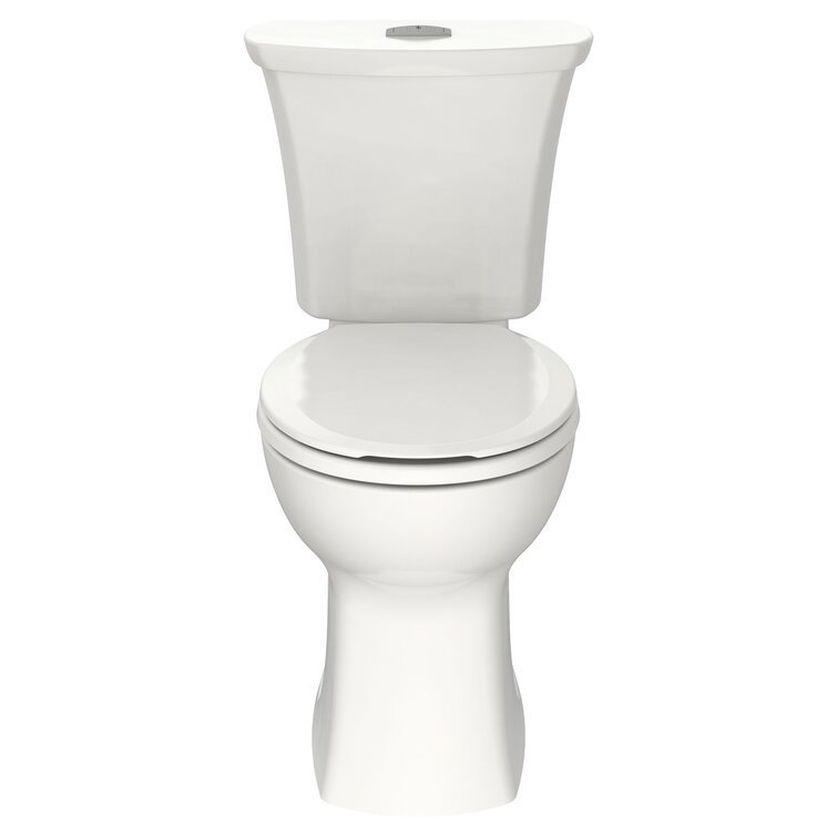 Edgemere 1.6 GPF Round Two-Piece Toilet (Seat Not Included)