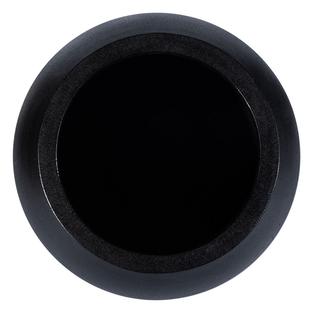 Mcgill Pot Planter, Black, 15.7" H x 19.6" W x 19.6" D