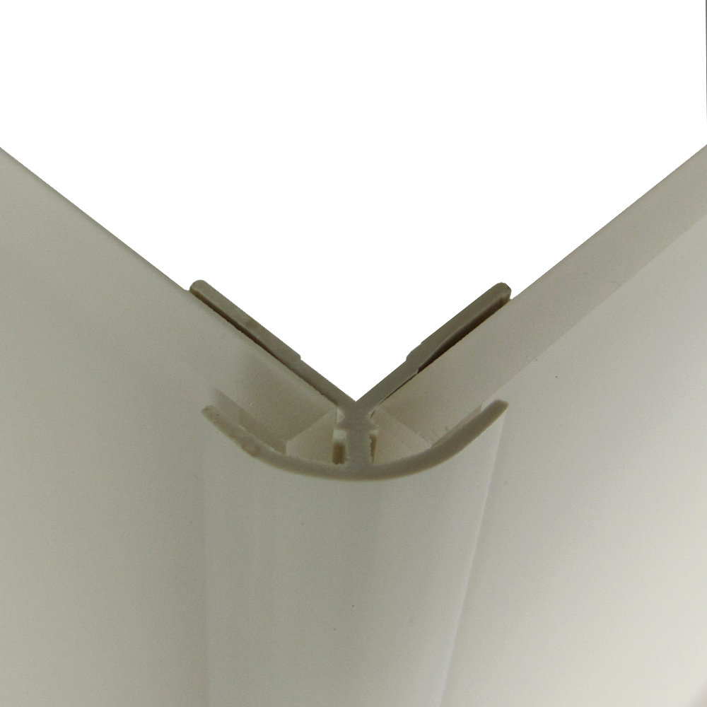 0.8" x 96" Wall Paneling in Grey