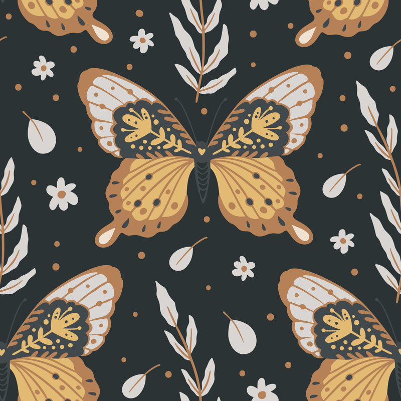 Achorn Butterfly par Trigubova, H 30 po x l 30 po