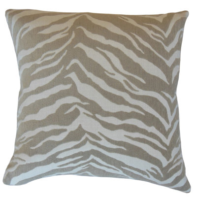 Selassie Animal Print Throw Pillow