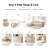 111" Modern L-Shape Modular Sectional Sofa | Anti-Wrinkle Chenille, 53" Deep Cloud Seat, 26.5" Low-Profile Silhouette, 2 Throw Pillows-770812207