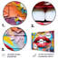 Graffiti Lips - décoration murale mode en métal-92740163