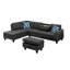 Faux Leather Sectional