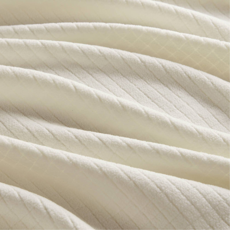 Couverture en micropolaire simple, Taupe, L 90 po x l 66 po