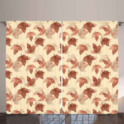 Semi Sheer Curtain Pair
