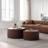 Nesting Table Set Of 2, MDF Coffee Table Set