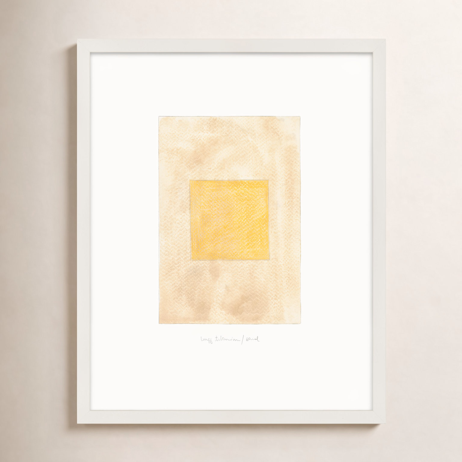Lamaria "Tonal Shift I" Print by Beth James, 30" H x 24" W x 1.25" D, White Framed