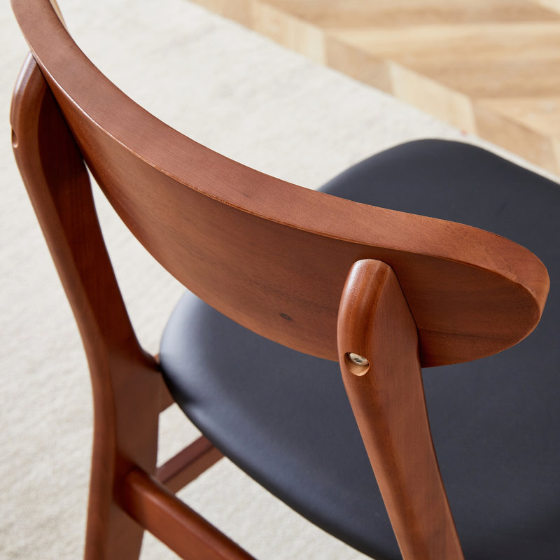 Chaises de salle à manger, Noyer, 8