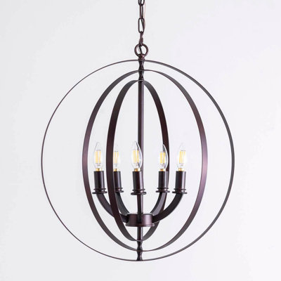 Condurso 5 - Light Lantern Globe Chandelier