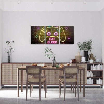 3 Piece Wrapped Canvas Print