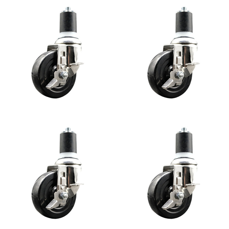 Soft Rubber Casters