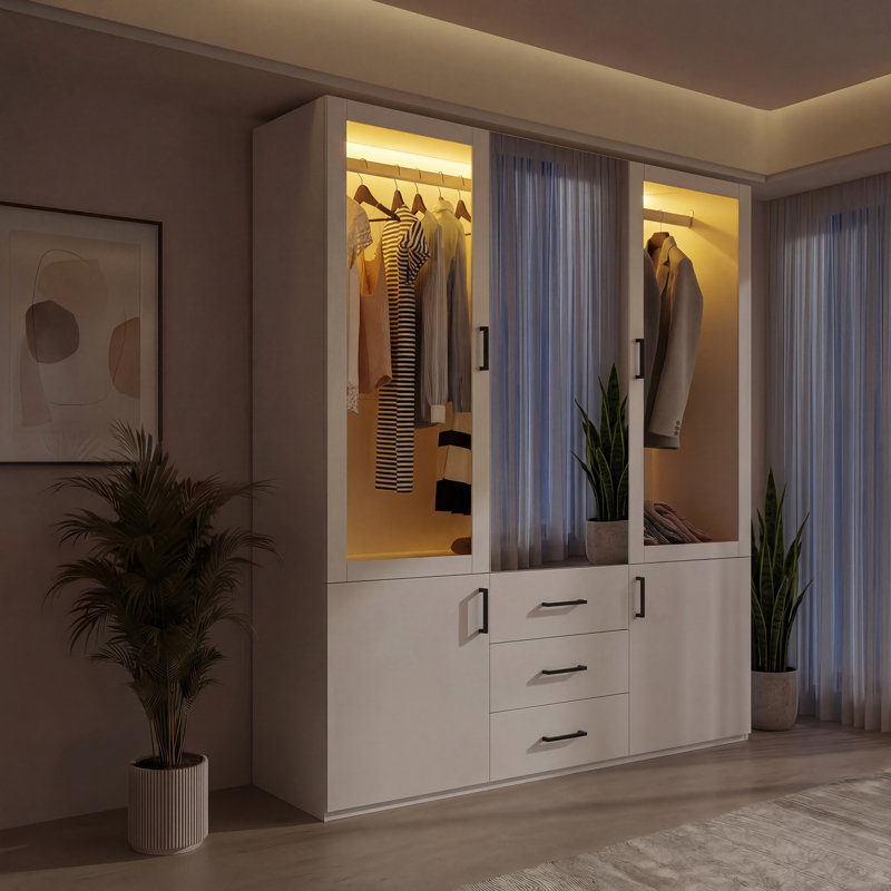 4 Door Wardrobe