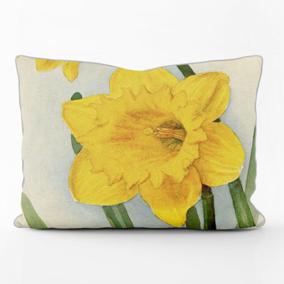 Kionia Cotton Rectangular Lumbar Cushion
