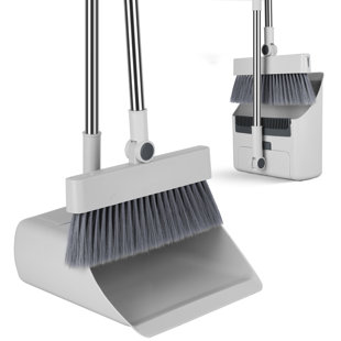 Broom And Dustpan Combo Set