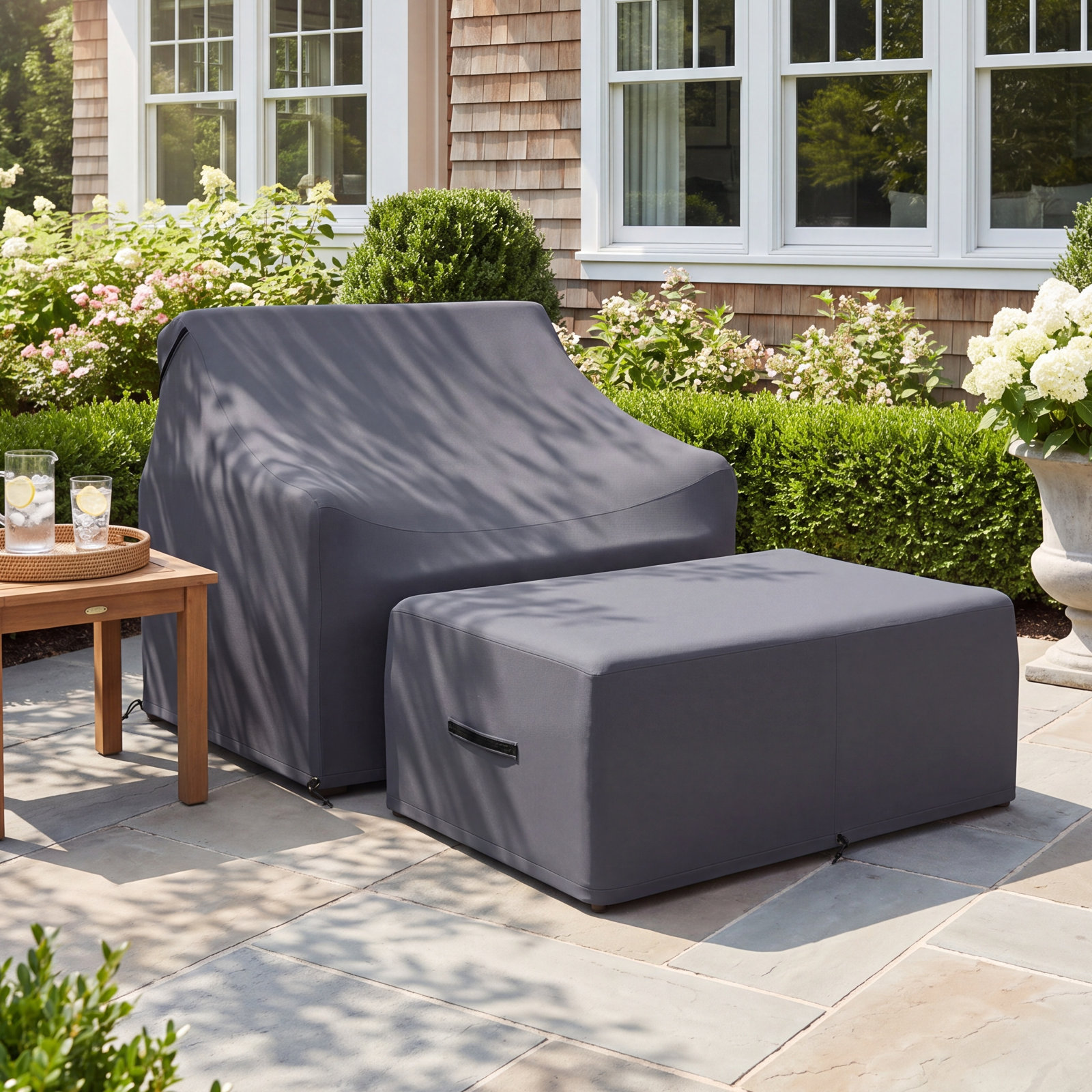 Wicker Seating Outdoor Conversation Set Cover