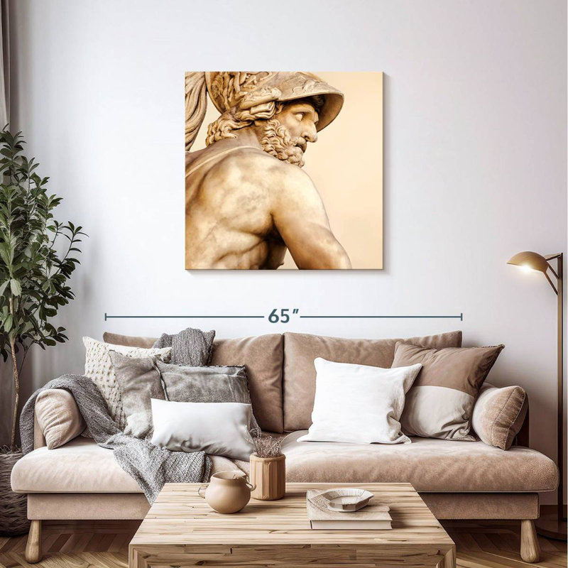 Statue Leisha de Menelaus, H 36 po x l 36 po