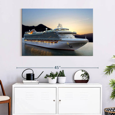 Mehar Cruise Ship At Dusk