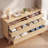 Fluted 7- Drawer Rattan Dresser For Bedroom, 47''W TV Stand Table Storge Chest of Drawers with Adjustable Feet&Metal Handle-146144707
