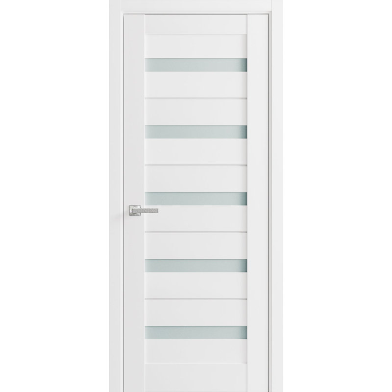Porte standard en bois manufacturé Quadro, 79,5 po x 17 po
