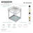 Quadras Ceramic Rectangular Console Bathroom Sink with Overflow-49610569-49617705