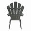 Chaise Adirondack d'extérieur ou d'intérieur en bois, pliable