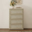 Commode 4 tiroirs Consiglia Boho-Rattan-1379827374