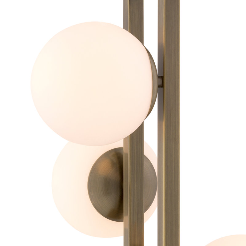 Pascal Table Lamp, Light Brass