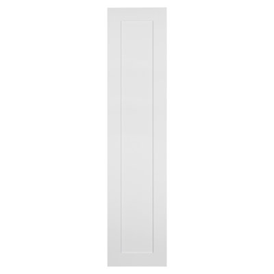 Koville Small White Shaker Tall End Décor  Door 11"Wx48-1/2"H