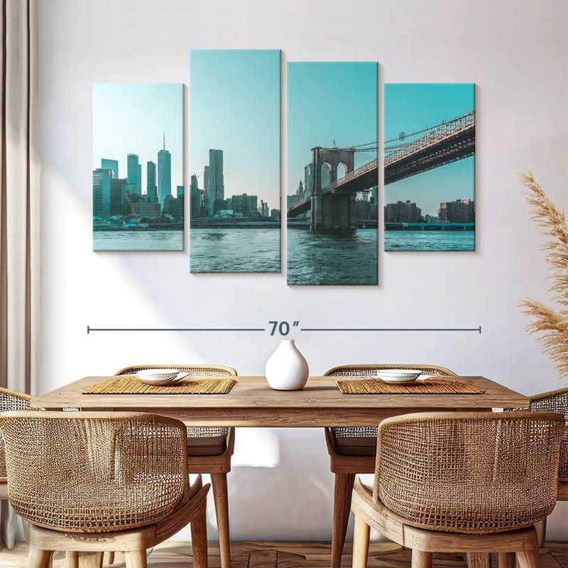 Lilie Brooklyn Bridge Daybreak, 42'' H x 68'' W