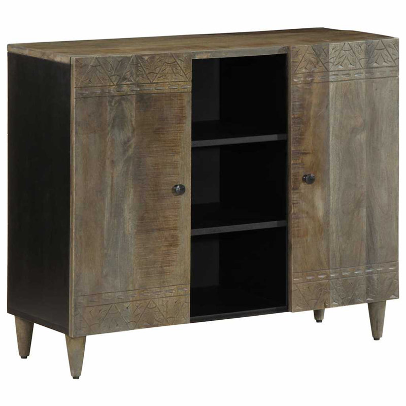 90cm Solid Wood Sideboard