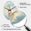 Voilier «Whispering Breezes I» - Horloge murale en forme de bateau, impression d'horloge asymétrique moderne-105482457